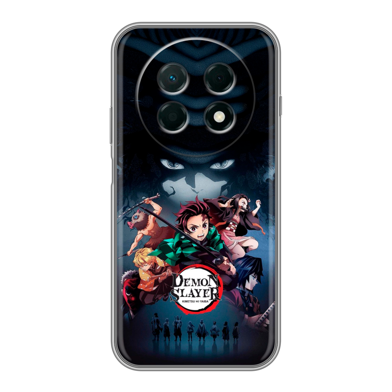 Силиконовый чехол на Huawei Nova 15 Max с принтом Demon Slayer Клинок рассекающий демонов Силиконовый чехол на Huawei Nova 15 Max с принтом Demon Slayer Клинок рассекающий демонов