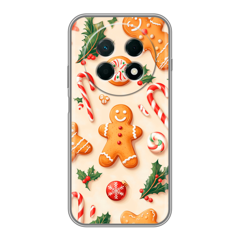 Силиконовый чехол на Huawei Nova 15 Max с принтом Новый год Силиконовый чехол на Huawei Nova 15 Max с принтом Новый год