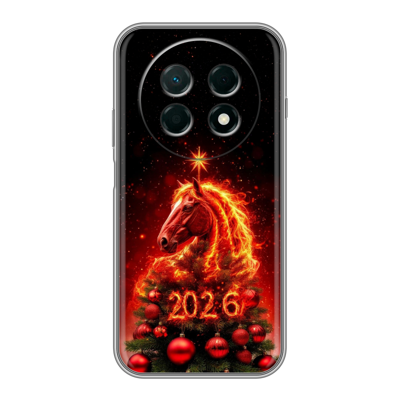 Силиконовый чехол на Huawei Nova 15 Max с принтом Новый год Силиконовый чехол на Huawei Nova 15 Max с принтом Новый год