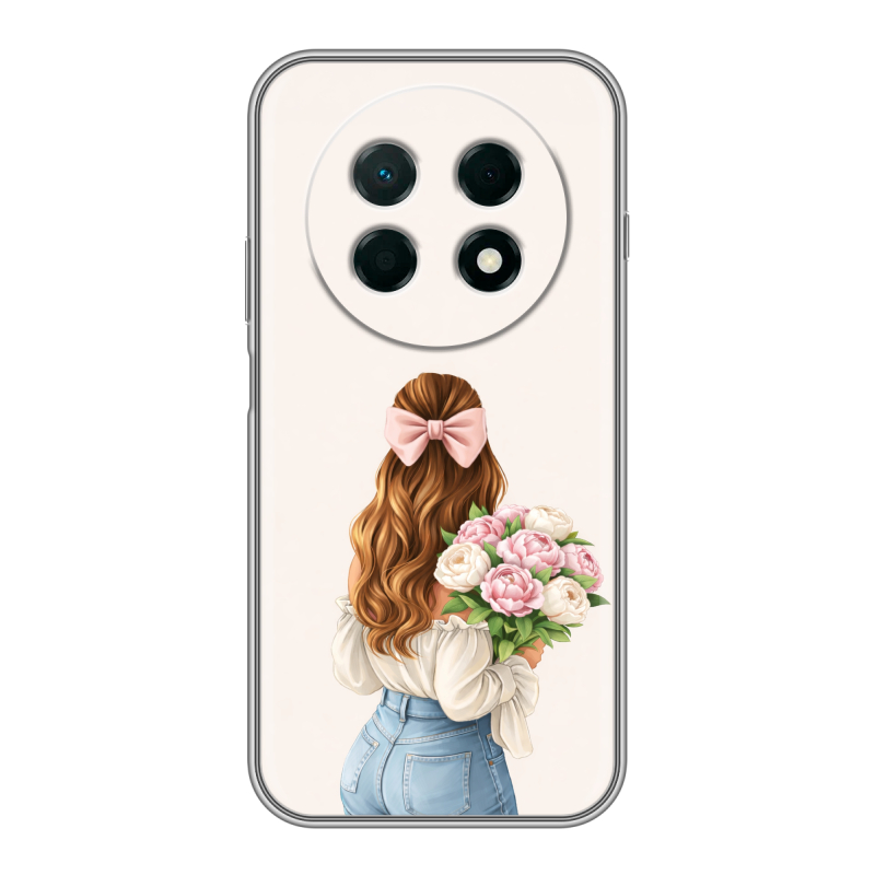Силиконовый чехол на Huawei Nova 15 Max с принтом женский Силиконовый чехол на Huawei Nova 15 Max с принтом женский