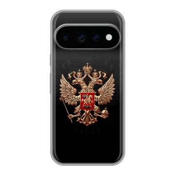 Силиконовый чехол на Google Pixel 11 Pro с принтом Герб России