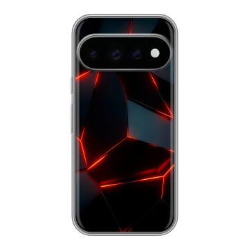 Силиконовый чехол на Google Pixel 11 Pro с принтом Яркие абстракции