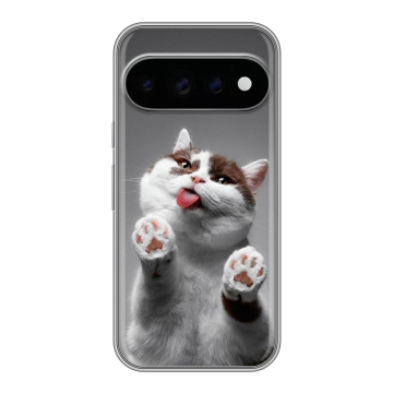 Силиконовый чехол на Google Pixel 11 Pro с принтом Коты