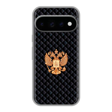 Силиконовый чехол на Google Pixel 11 Pro с принтом Герб России принт Силиконовый чехол на Google Pixel 11 Pro с принтом Герб России принт