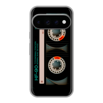 Силиконовый чехол на Google Pixel 11 Pro с принтом Кассета Силиконовый чехол на Google Pixel 11 Pro с принтом Кассета
