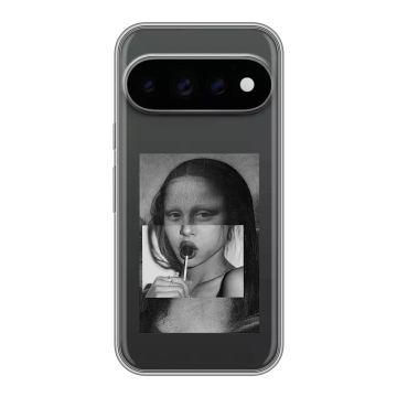 Силиконовый чехол на Google Pixel 11 Pro с принтом Мона Лиза Силиконовый чехол на Google Pixel 11 Pro с принтом Мона Лиза