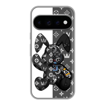 Силиконовый чехол на Google Pixel 11 Pro с принтом Луи робот Силиконовый чехол на Google Pixel 11 Pro с принтом Луи робот