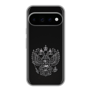 Силиконовый чехол на Google Pixel 11 Pro с принтом Герб России