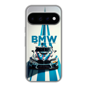 Силиконовый чехол на Google Pixel 11 Pro с принтом БМВ BMW Силиконовый чехол на Google Pixel 11 Pro с принтом БМВ BMW