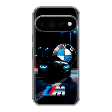 Силиконовый чехол на Google Pixel 11 Pro с принтом БМВ BMW Силиконовый чехол на Google Pixel 11 Pro с принтом БМВ BMW