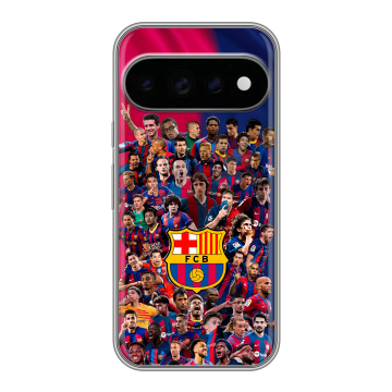 Силиконовый чехол на Google Pixel 11 Pro с принтом Барселона Barcelona