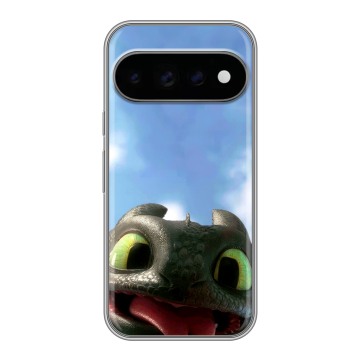 Силиконовый чехол на Google Pixel 11 Pro с принтом Как приручить дракона Силиконовый чехол на Google Pixel 11 Pro с принтом Как приручить дракона