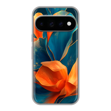 Силиконовый чехол на Google Pixel 11 Pro с принтом Цветы