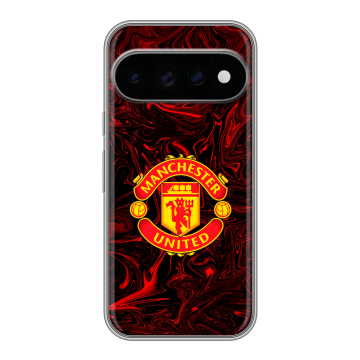 Силиконовый чехол на Google Pixel 11 Pro с принтом Manchester United