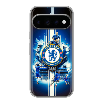 Силиконовый чехол на Google Pixel 11 Pro с принтом Chelsea Челси