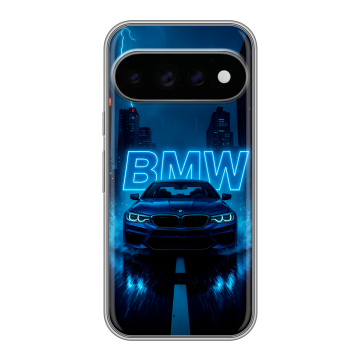 Силиконовый чехол на Google Pixel 11 Pro с принтом BMW БМВ Силиконовый чехол на Google Pixel 11 Pro с принтом BMW БМВ
