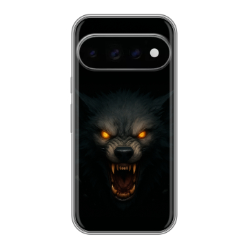 Силиконовый чехол на Google Pixel 11 Pro с принтом Волк