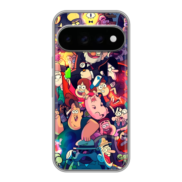 Силиконовый чехол на Google Pixel 11 Pro с принтом Gravity Falls Гравити Фолз Силиконовый чехол на Google Pixel 11 Pro с принтом Gravity Falls Гравити Фолз