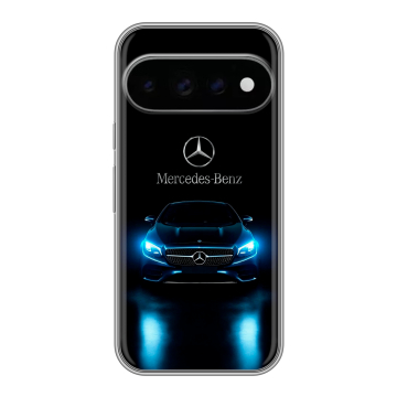 Силиконовый чехол на Google Pixel 11 Pro с принтом Mercedes Мерседес