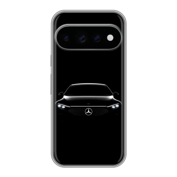 Силиконовый чехол на Google Pixel 11 Pro с принтом Mercedes Мерседес Силиконовый чехол на Google Pixel 11 Pro с принтом Mercedes Мерседес