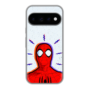 Силиконовый чехол на Google Pixel 11 Pro с принтом Spiderman Человек паук