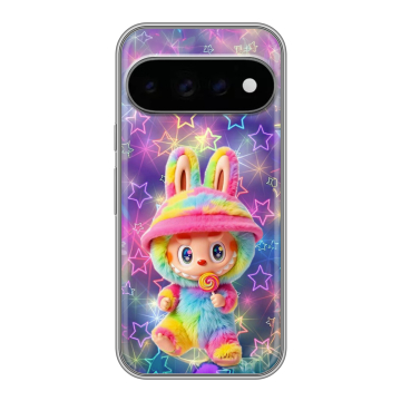 Силиконовый чехол на Google Pixel 11 Pro с принтом Labubu Лабубу Силиконовый чехол на Google Pixel 11 Pro с принтом Labubu Лабубу