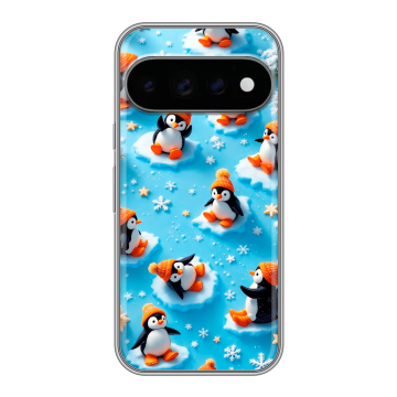 Силиконовый чехол на Google Pixel 11 Pro с принтом Новый год