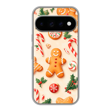 Силиконовый чехол на Google Pixel 11 Pro с принтом Новый год