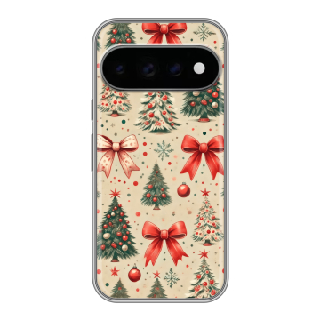 Силиконовый чехол на Google Pixel 11 Pro с принтом Новый год