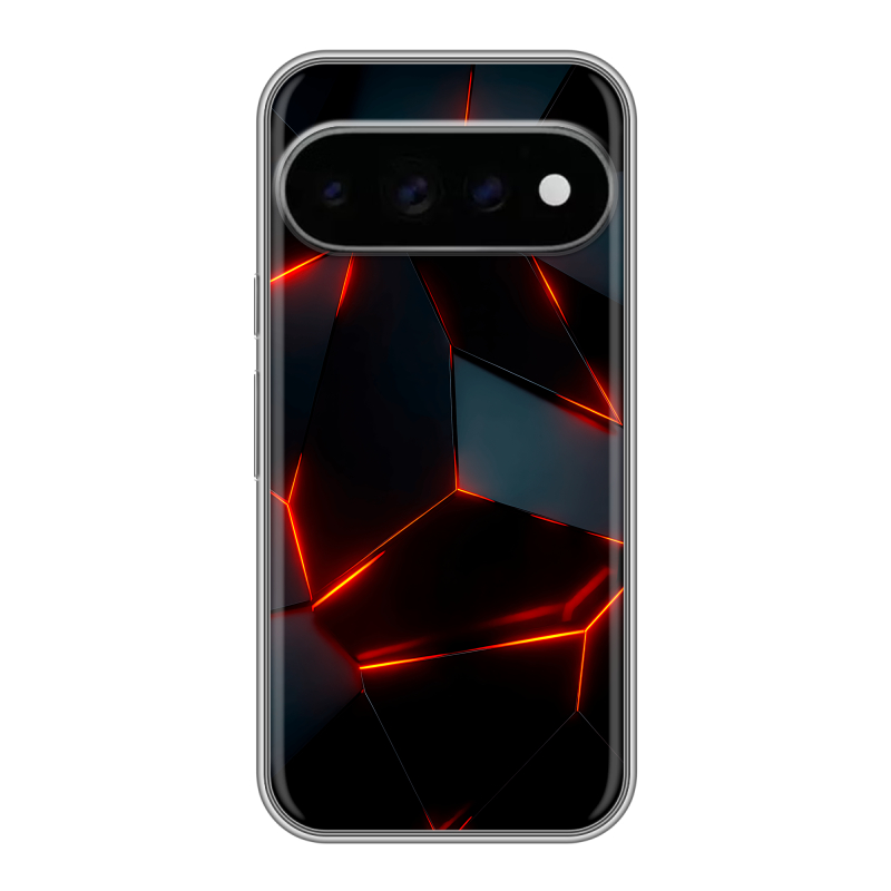 Силиконовый чехол на Google Pixel 11 Pro с принтом Яркие абстракции Силиконовый чехол на Google Pixel 11 Pro с принтом Яркие абстракции