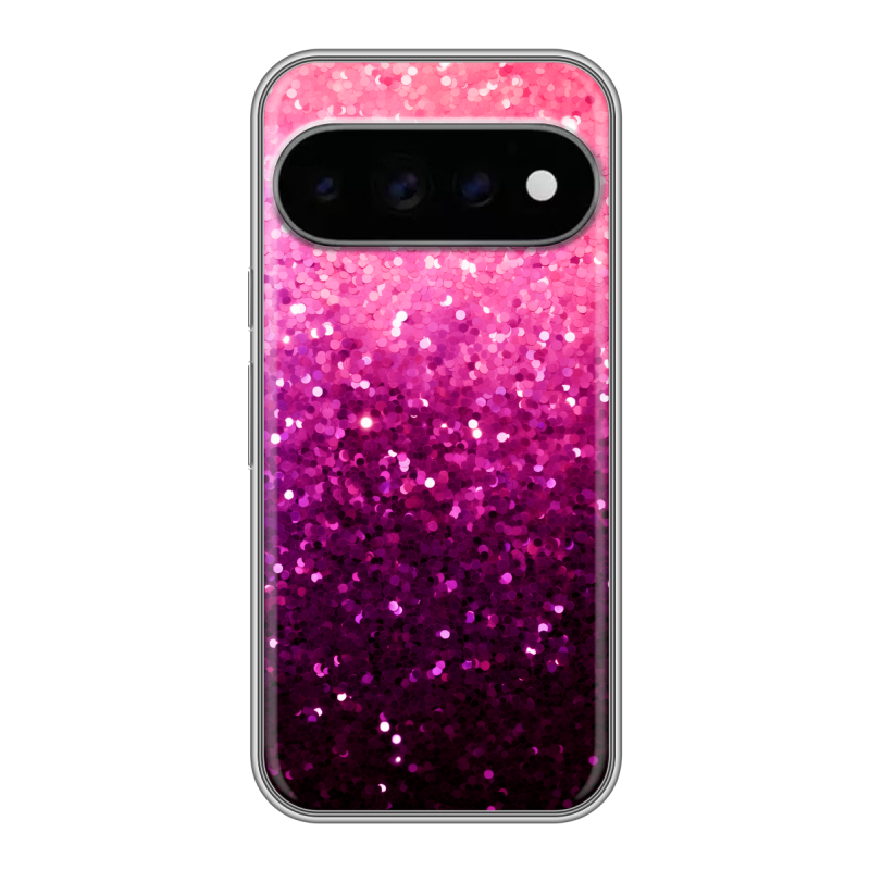 Силиконовый чехол на Google Pixel 11 Pro с принтом Блестки Силиконовый чехол на Google Pixel 11 Pro с принтом Блестки
