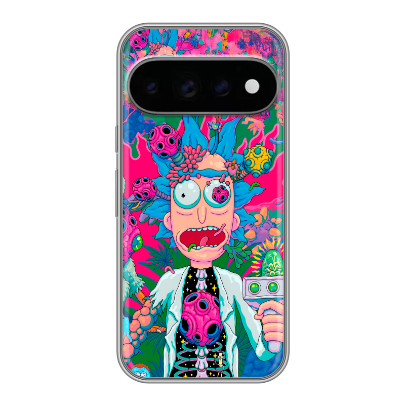 Силиконовый чехол на Google Pixel 11 Pro с принтом Рик и Морти Rick Morty Силиконовый чехол на Google Pixel 11 Pro с принтом Рик и Морти Rick Morty