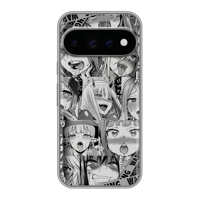 Силиконовый чехол на Google Pixel 11 Pro с принтом Ahegao Ахегао Аниме Силиконовый чехол на Google Pixel 11 Pro с принтом Ahegao Ахегао Аниме