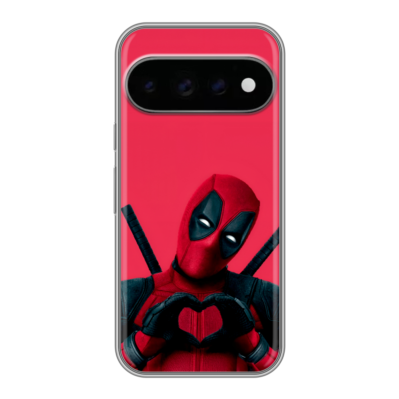 Силиконовый чехол на Google Pixel 11 Pro с принтом Дедпул Deadpool Силиконовый чехол на Google Pixel 11 Pro с принтом Дедпул Deadpool