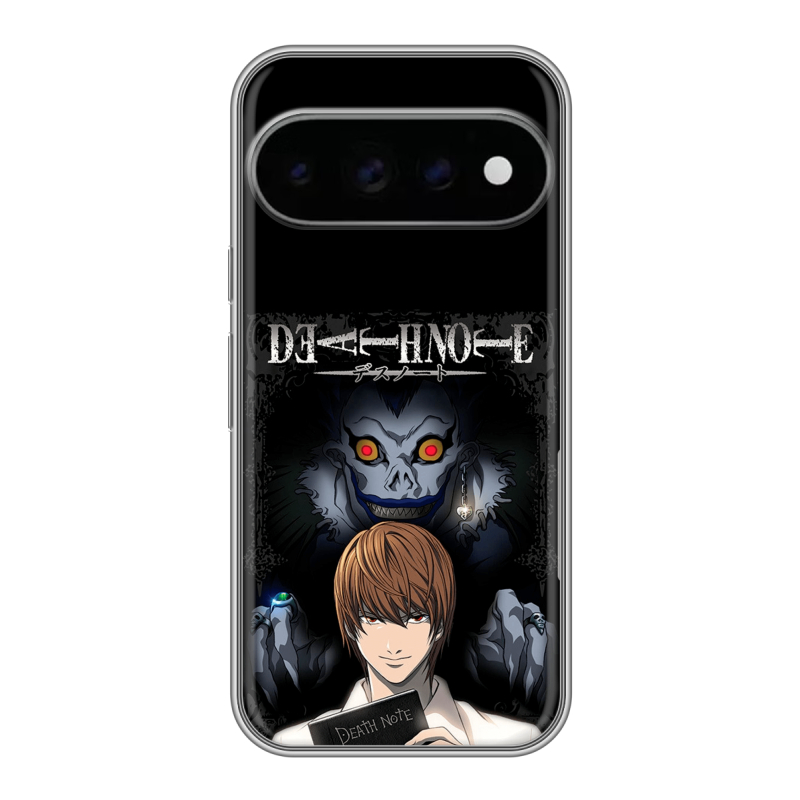 Силиконовый чехол на Google Pixel 11 Pro с принтом Death note Тетрадь смерти Силиконовый чехол на Google Pixel 11 Pro с принтом Death note Тетрадь смерти