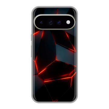 Силиконовый чехол на Google Pixel 11 Pro XL с принтом Яркие абстракции Силиконовый чехол на Google Pixel 11 Pro XL с принтом Яркие абстракции