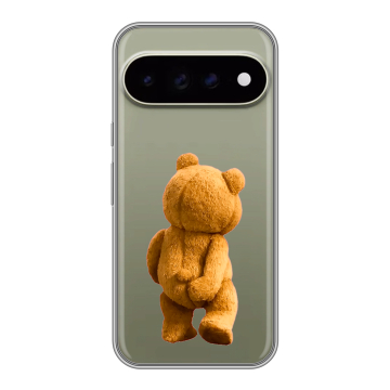 Силиконовый чехол на Google Pixel 11 Pro XL с принтом Медведь