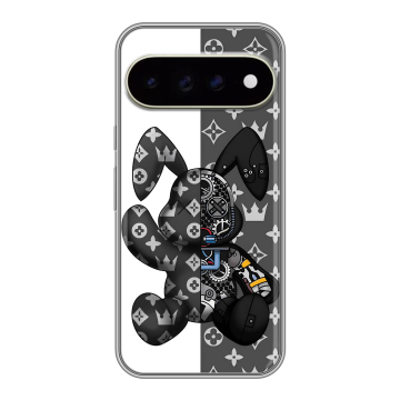 Силиконовый чехол на Google Pixel 11 Pro XL с принтом Луи робот