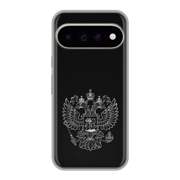Силиконовый чехол на Google Pixel 11 Pro XL с принтом Герб России