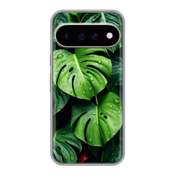 Силиконовый чехол на Google Pixel 11 Pro XL с принтом Листья Силиконовый чехол на Google Pixel 11 Pro XL с принтом Листья