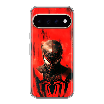 Силиконовый чехол на Google Pixel 11 Pro XL с принтом человек паук spiderman