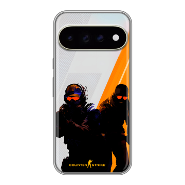 Силиконовый чехол на Google Pixel 11 Pro XL с принтом Контер страйк Counter strike Силиконовый чехол на Google Pixel 11 Pro XL с принтом Контер страйк Counter strike