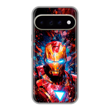 Силиконовый чехол на Google Pixel 11 Pro XL с принтом Железный человек Ironman Силиконовый чехол на Google Pixel 11 Pro XL с принтом Железный человек Ironman
