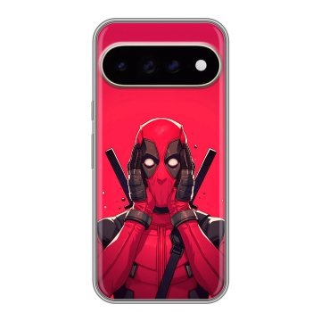 Силиконовый чехол на Google Pixel 11 Pro XL с принтом Дедпул Deadpool Силиконовый чехол на Google Pixel 11 Pro XL с принтом Дедпул Deadpool