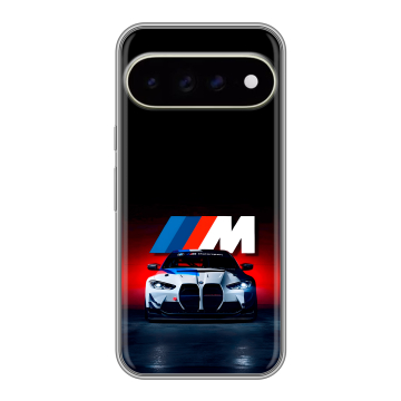 Силиконовый чехол на Google Pixel 11 Pro XL с принтом БМВ BMW Силиконовый чехол на Google Pixel 11 Pro XL с принтом БМВ BMW