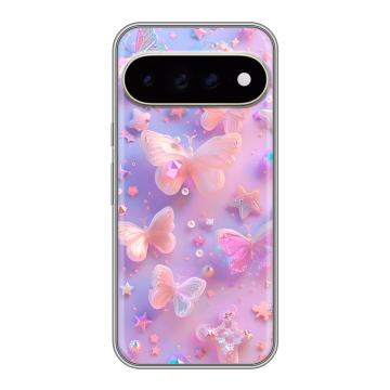 Силиконовый чехол на Google Pixel 11 Pro XL с принтом Бабочки