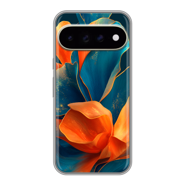 Силиконовый чехол на Google Pixel 11 Pro XL с принтом Цветы