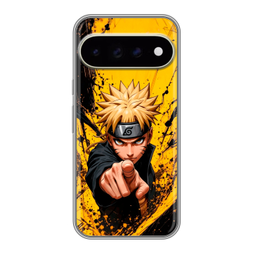 Силиконовый чехол на Google Pixel 11 Pro XL с принтом Naruto Наруто