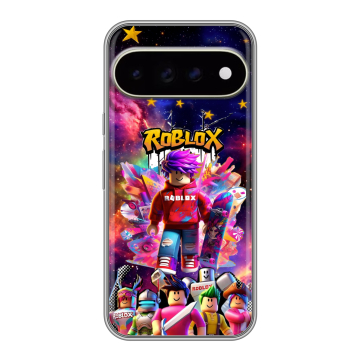 Силиконовый чехол на Google Pixel 11 Pro XL с принтом Roblox Роблокс Силиконовый чехол на Google Pixel 11 Pro XL с принтом Roblox Роблокс