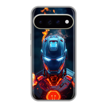 Силиконовый чехол на Google Pixel 11 Pro XL с принтом IronMan Железный человек Силиконовый чехол на Google Pixel 11 Pro XL с принтом IronMan Железный человек